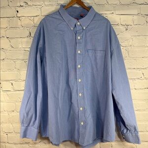 IZOD Men's Plaid Button-Down Long-Sleeve Shirt